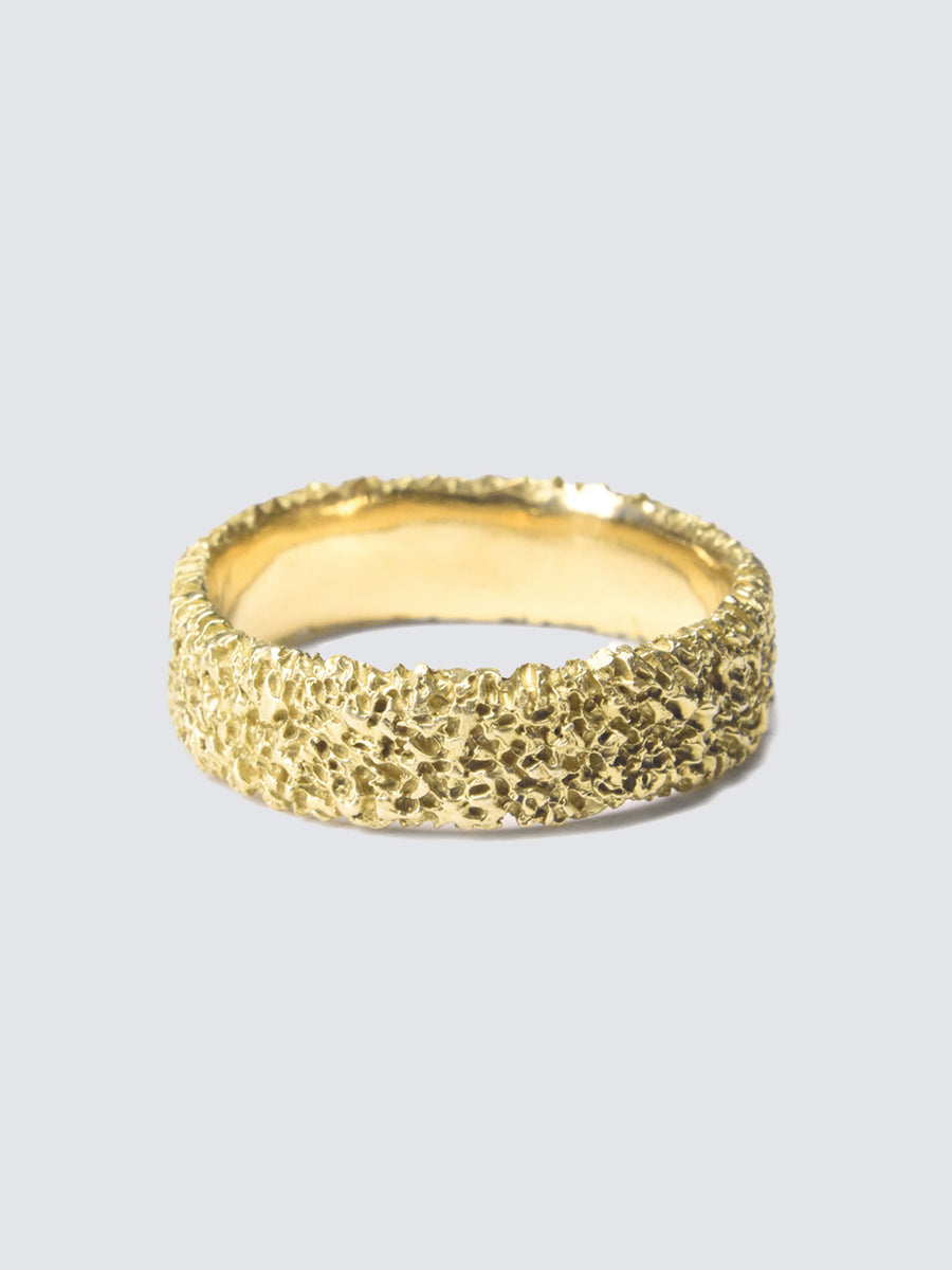 Welfe Bowyer | 6mm Eroded Gold Ring